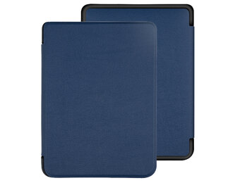 Lunso Kobo Clara HD hoes (6 inch) - sleepcover - Blauw