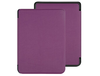 Lunso Kobo Clara HD hoes (6 inch) - sleepcover -  Paars