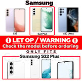 Samsung Galaxy S22 Plus Vintage 2 in 1 portemonnee hoes - Bruin