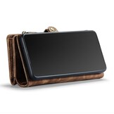 Samsung Galaxy S22 Plus Vintage 2 in 1 portemonnee hoes - Bruin