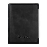 Kobo Aura Edition 1 hoes (6 inch) Leren sleepcover - Zwart