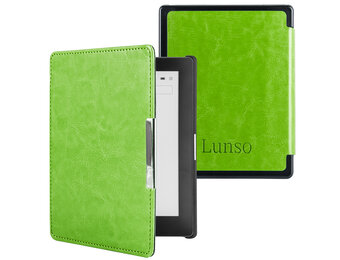 Lunso Kobo Aura Edition 1 hoes (6 inch) - sleepcover - Groen