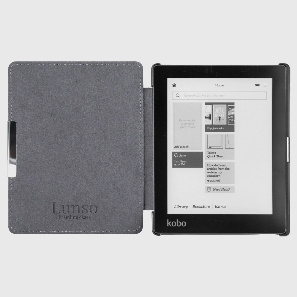 Kobo Aura Edition 1 hoes (6 inch) Sleepcover - Rood