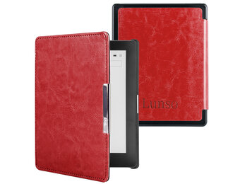 Lunso Kobo Aura Edition 1 hoes (6 inch) - sleepcover - Rood