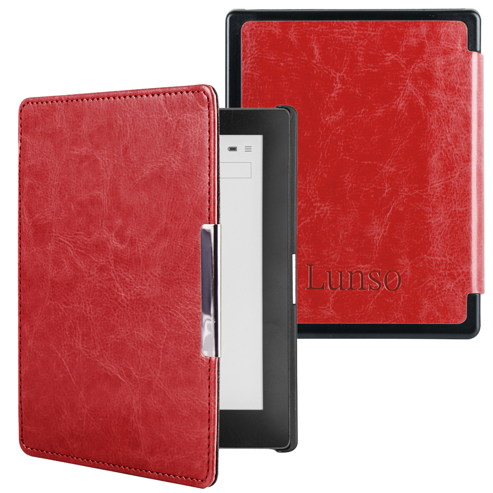 Kobo Aura Edition 1 hoes (6 inch) Sleepcover - Rood