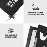 Kobo Aura Edition 1 hoes (6 inch) Sleepcover - Don't Touch