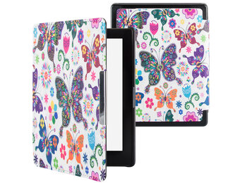 Lunso Kobo Aura Edition 1 hoes (6 inch) - sleepcover - Vlinders