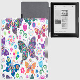 Kobo Aura Edition 1 hoes (6 inch) Sleepcover - Vlinders