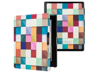 Lunso Kobo Aura Edition 1 hoes (6 inch) - sleepcover - Blokken