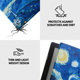 Kobo Aura Edition 2 hoes (6 inch) Sleepcover - Van Gogh Sterrennacht