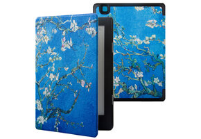 Lunso Kobo Aura Edition 2 hoes (6 inch) - sleepcover - Van Gogh Amandelbloesem