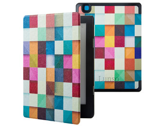 Lunso Kobo Aura Edition 2 hoes (6 inch) - sleepcover - Blokken