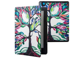 Lunso Kobo Aura Edition 2 hoes (6 inch) - sleepcover - Kleurrijke Boom