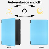 Kobo Aura Edition 2 hoes (6 inch) Sleepcover - Lichtblauw