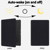 Kobo Aura Edition 2 hoes (6 inch) Sleepcover - Zwart