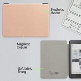 Kobo Aura Edition 2 hoes (6 inch) Sleepcover - Goud