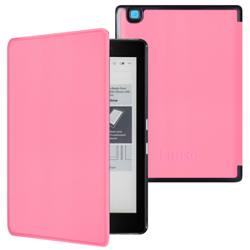 Kobo Aura Edition 2 hoes (6 inch) Sleepcover - Lichtroze