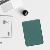 Kobo Clara BW / Clara Colour hoes (6 inch) Sleepcover - Donkergroen