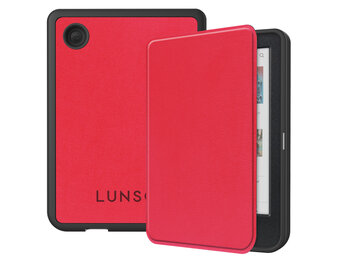 Lunso Kobo Clara BW / Clara Colour hoes (6 inch) - sleepcover - Karmijnrood