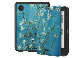 Lunso Kobo Clara BW / Clara Colour hoes (6 inch) - sleepcover - Van Gogh Amandelbloesem