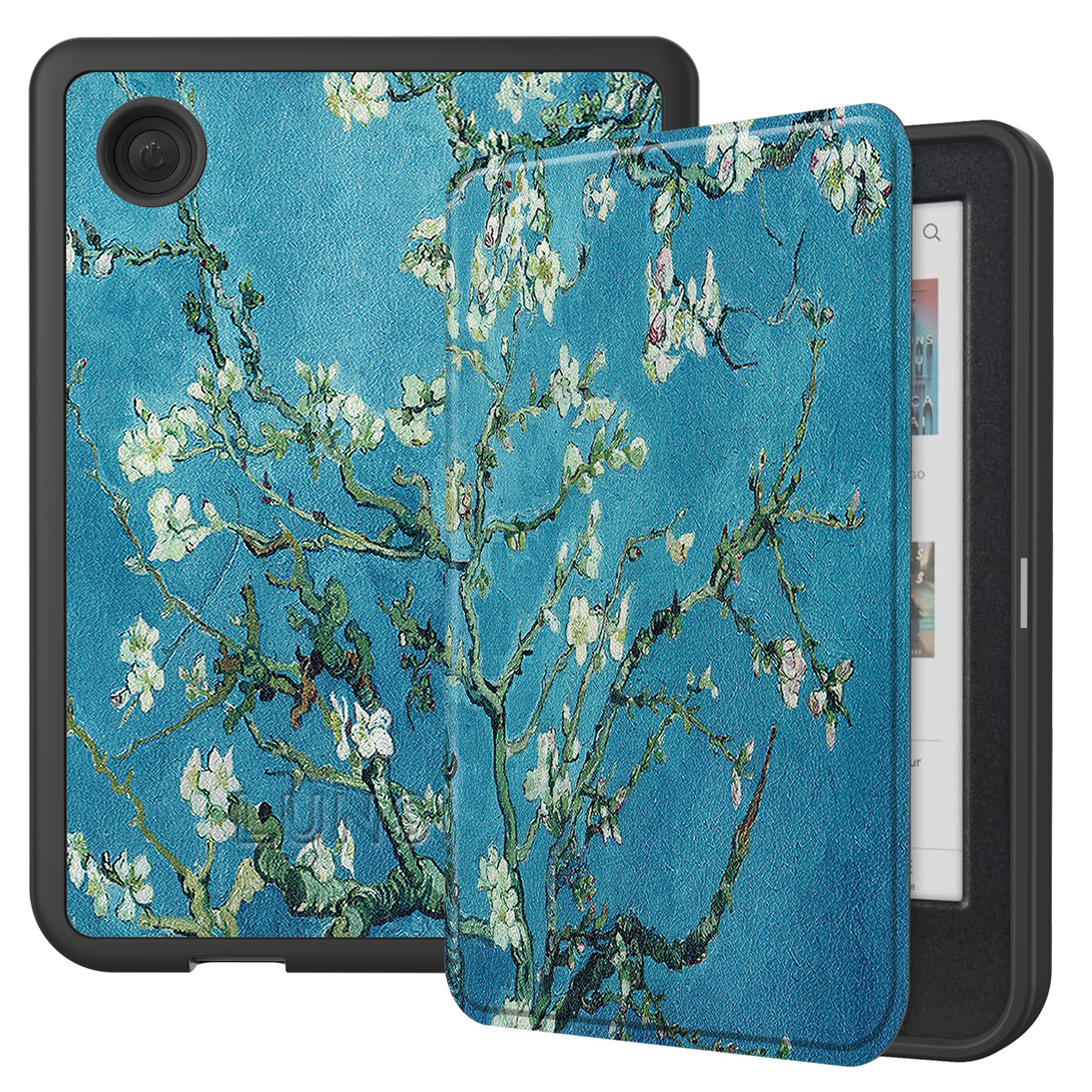 Kobo Clara BW / Clara Colour hoes (6 inch) Sleepcover - Van Gogh Amandelbloesem