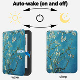 Kobo Clara BW / Clara Colour hoes (6 inch) Sleepcover - Van Gogh Amandelbloesem