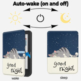 Kobo Clara BW / Clara Colour hoes (6 inch) Sleepcover - Lazy Cat