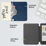 Kobo Clara BW / Clara Colour hoes (6 inch) Sleepcover - Lazy Cat