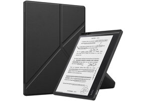 Lunso Kobo Elipsa 2E hoes (10 inch) - Origami sleepcover - Zwart