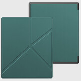 Kobo Elipsa 2E hoes (10 inch) Origami sleepcover - Donkergroen