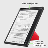 Kobo Elipsa 2E hoes (10 inch) Origami sleepcover - Rood