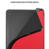 Kobo Elipsa 2E hoes (10 inch) Origami sleepcover - Rood
