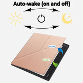 Kobo Elipsa 2E hoes (10 inch) Origami sleepcover - Rose Goud
