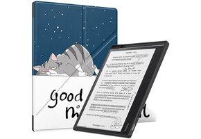 Lunso Kobo Elipsa 2E hoes (10 inch) - Origami sleepcover - Lazy Cat