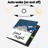 Kobo Elipsa 2E hoes (10 inch) Origami sleepcover - Lazy Cat