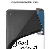 Kobo Elipsa 2E hoes (10 inch) Origami sleepcover - Lazy Cat