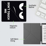 Kobo Elipsa 2E hoes (10 inch) Origami sleepcover - Don't Touch
