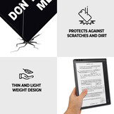Kobo Elipsa 2E hoes (10 inch) Origami sleepcover - Don't Touch