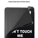 Kobo Elipsa 2E hoes (10 inch) Origami sleepcover - Don't Touch