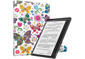 Lunso Kobo Elipsa 2E hoes (10 inch) - Origami sleepcover - Vlinders