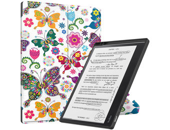 Lunso Kobo Elipsa 2E hoes (10 inch) - Origami sleepcover - Vlinders