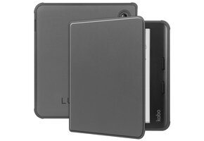 Lunso Kobo Libra Colour hoes (7 inch) - sleepcover - Grijs