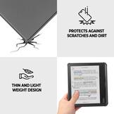 Kobo Libra Colour hoes (7 inch) Sleepcover - Grijs