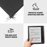 Kobo Libra Colour hoes (7 inch) Sleepcover - Zwart