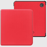 Kobo Libra Colour hoes (7 inch) Sleepcover - Karmijnrood