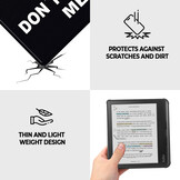 Kobo Libra Colour hoes (7 inch) Sleepcover - Don't Touch