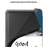 Kobo Libra Colour hoes (7 inch) Sleepcover - Lazy Cat