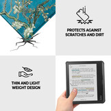 Kobo Libra Colour hoes (7 inch) Sleepcover - Van Gogh Amandelbloesem
