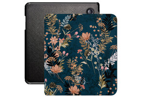 Lunso Kobo Libra Colour hoes (7 inch) - Vegan Saffiano Leren sleepcover - Urban Park