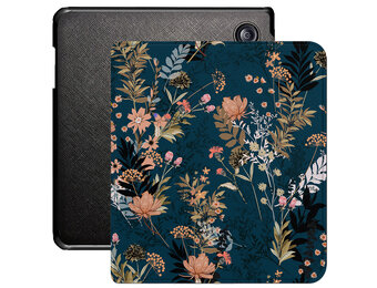 Lunso Kobo Libra Colour hoes (7 inch) - Vegan Saffiano Leren sleepcover - Urban Park